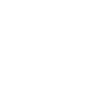 Bold quotation marks in a circular design, symbolizing communication and dialogue.